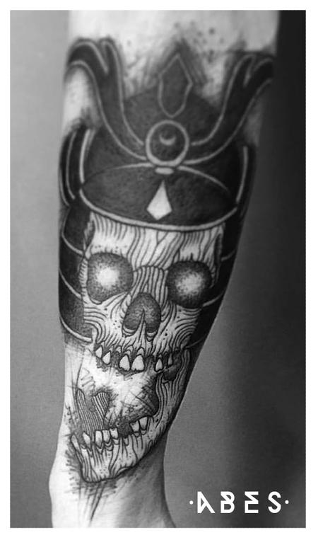 Tattoos - samurai skull - 119859